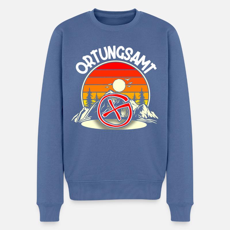 Geocaching Geocache Geocacher - Männer Premium Bio Pullover - Taubenblau