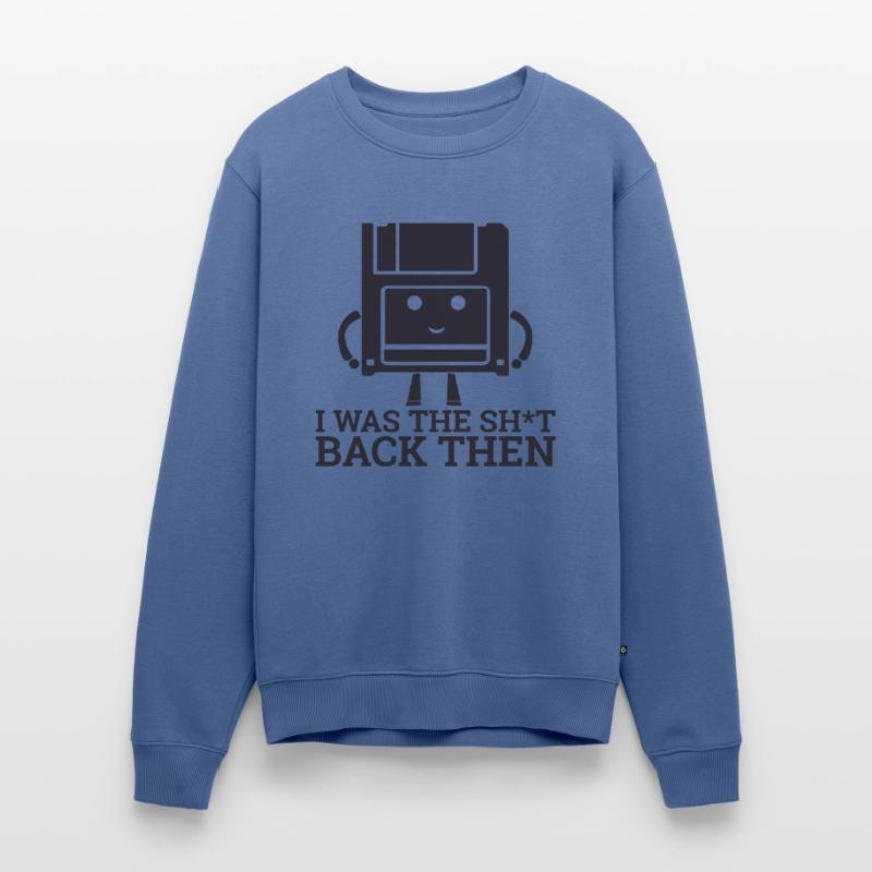 "Diskette | Computer Science Computer Geek" Men's Premium Organic Jumper