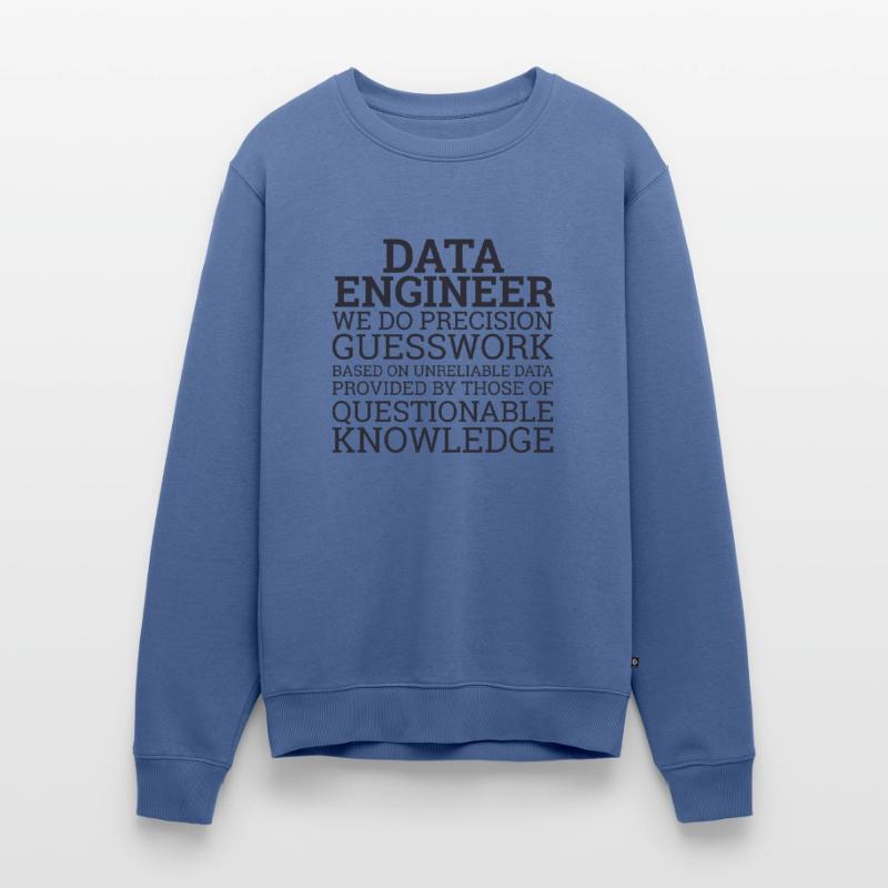 "Data Engineer Guesswork | Data Scientist" Männer Premium Bio Pullover