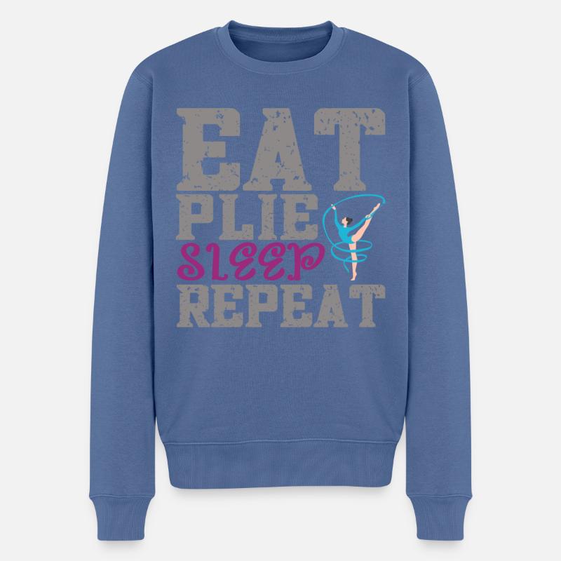 Ballet Danseuse Ballet Ballerine - Pull Premium bio Homme - bleu pigeon