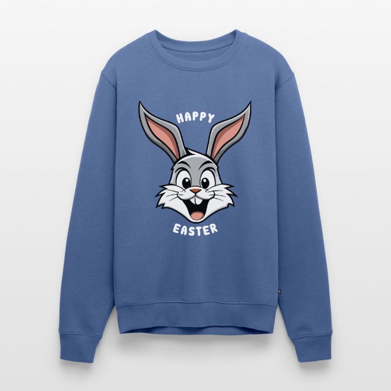 Happy Easter - Easter Bunny - Easter Egg - Gift Men's Premium Organic Jumper