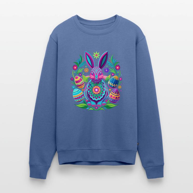 Happy Easter - Easter Bunny - Easter Egg - Gift Men's Premium Organic Jumper
