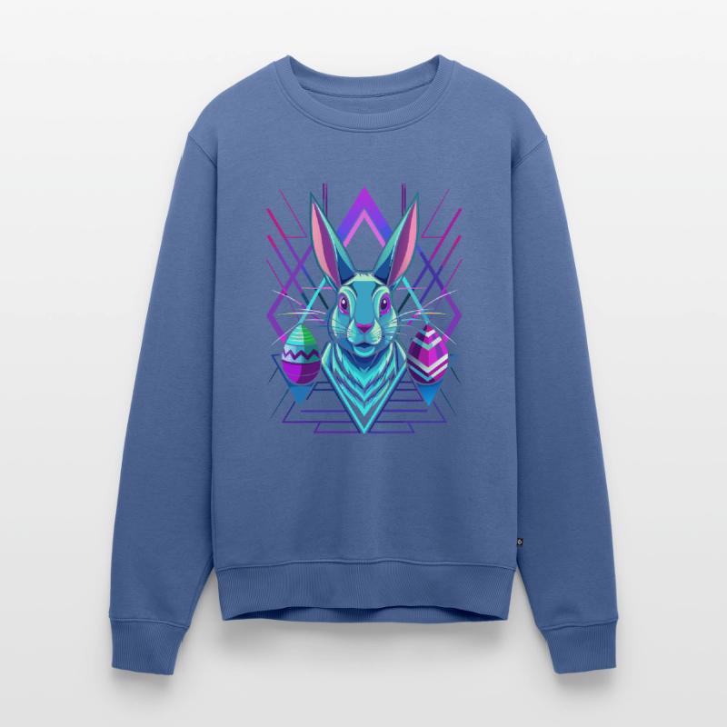 Happy Easter - Easter Bunny - Easter Egg - Gift Men's Premium Organic Jumper
