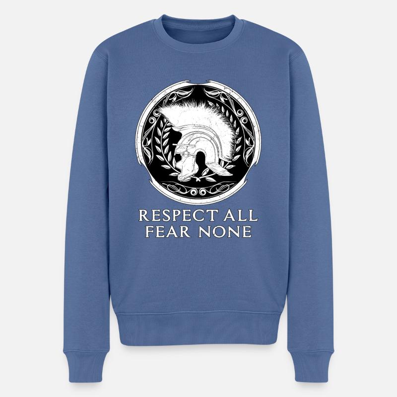 Centurion romain - Pull Premium bio Homme - bleu pigeon
