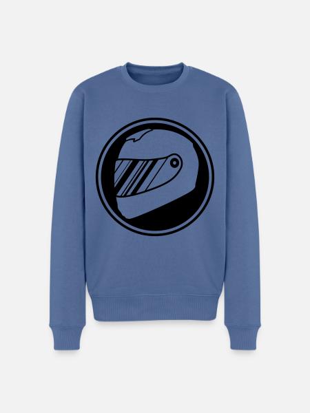 Racer helm racing - Men's Premium Organic Jumper - stone blue