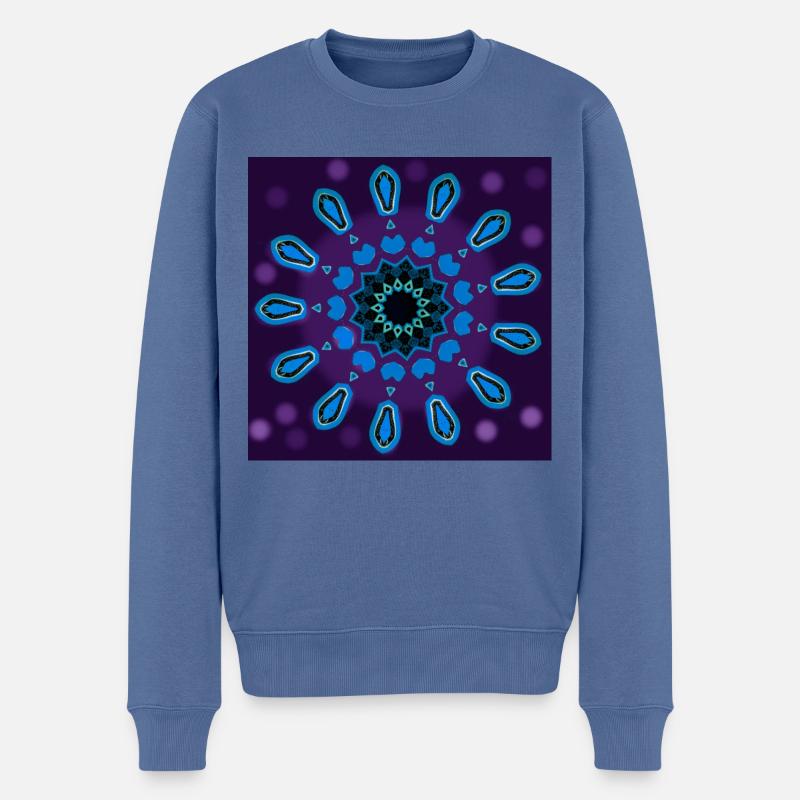 Taj Mahal2 - Pull Premium bio Homme - bleu pigeon