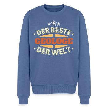 Der Beste Geologe der Welt - Männer Premium Bio Pullover - Taubenblau - Vorne - Nico (187cm)