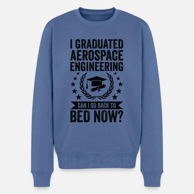 Ich Habe Software Engineering Abgeschlossen - Männer Premium Bio Pullover - Taubenblau