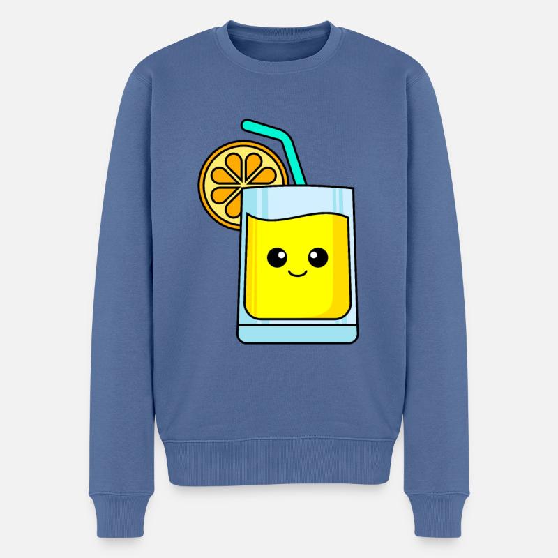 Bande dessinée Lemonade - Pull Premium bio Homme - bleu pigeon