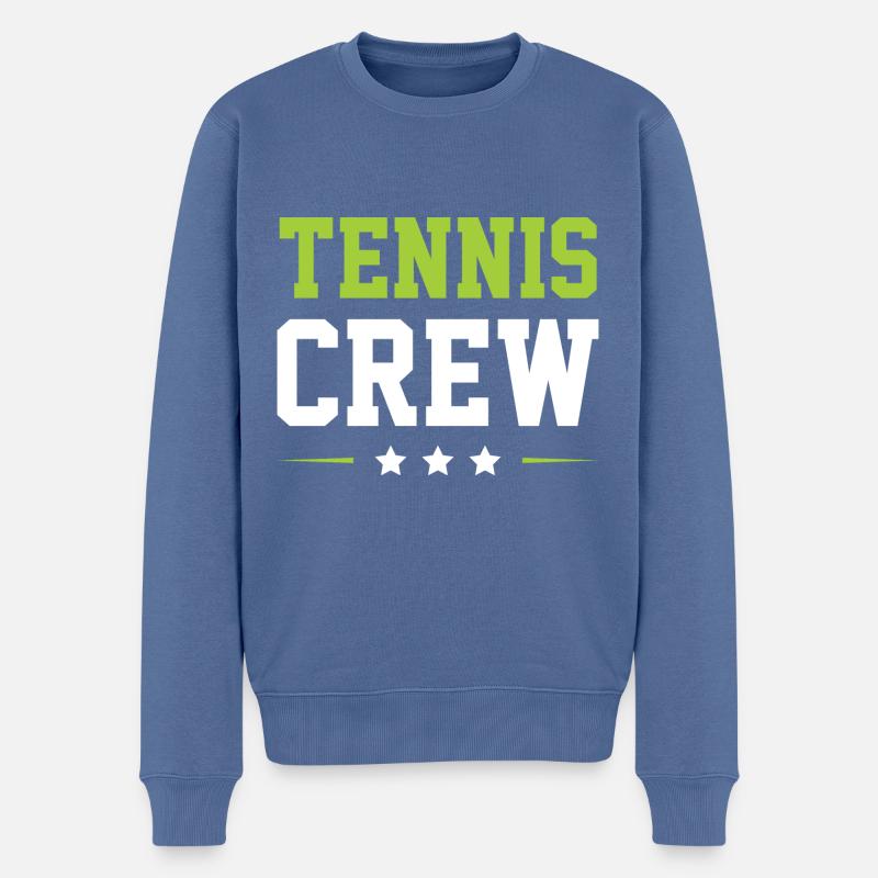 Équipe de tennis - Pull Premium bio Homme - bleu pigeon