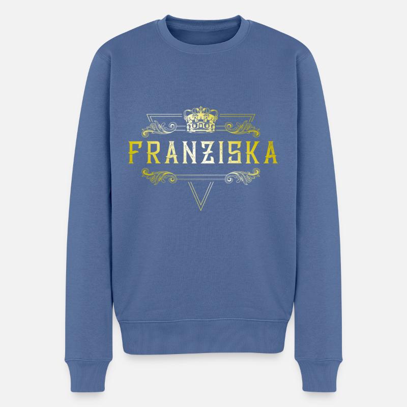 Anonyme - Pull Premium bio Homme - bleu pigeon