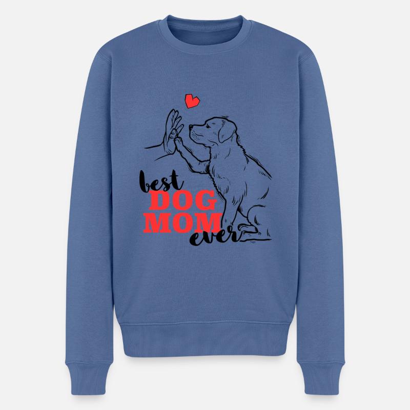 Meilleur Rottweiler Maman Rottweiler - Pull Premium bio Homme - bleu pigeon