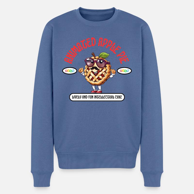 Mathe-Zeichnen - Männer Premium Bio Pullover - Taubenblau