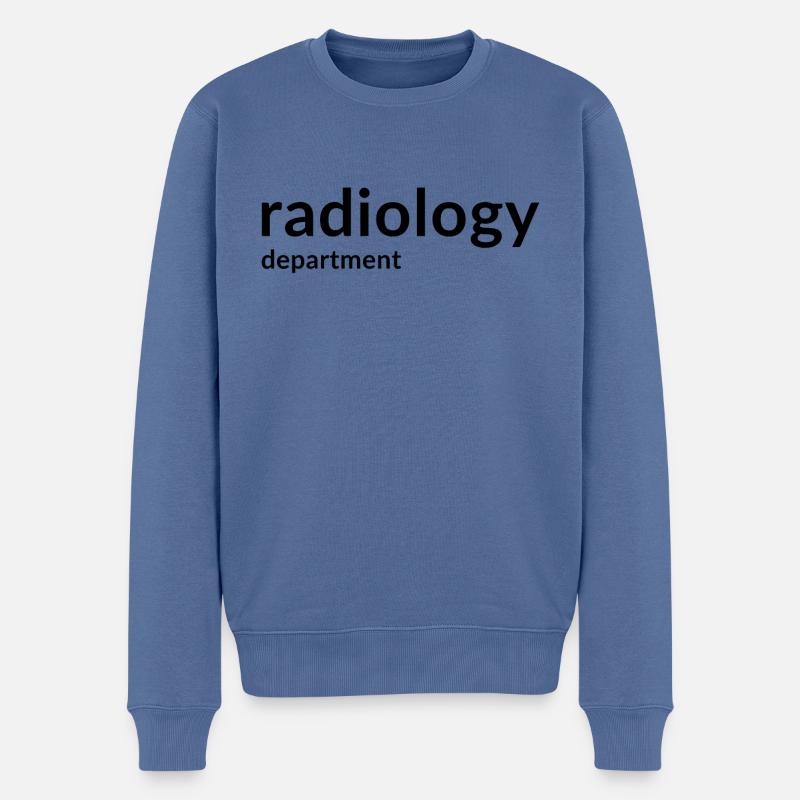 Radiologie, radiologue, radiologue - Pull Premium bio Homme - bleu pigeon