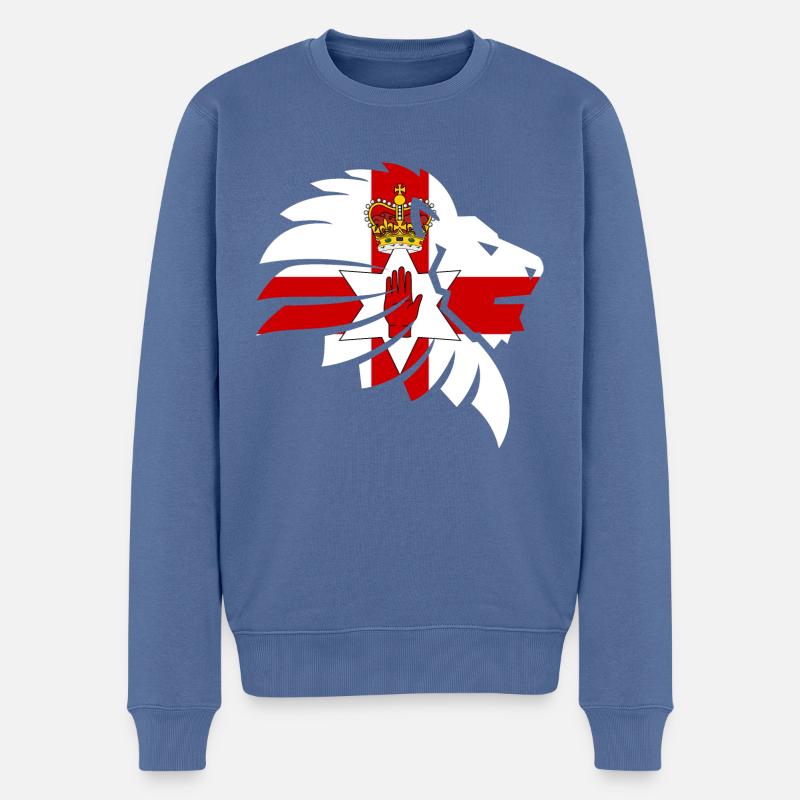 Irlande du Nord - Pull Premium bio Homme - bleu pigeon