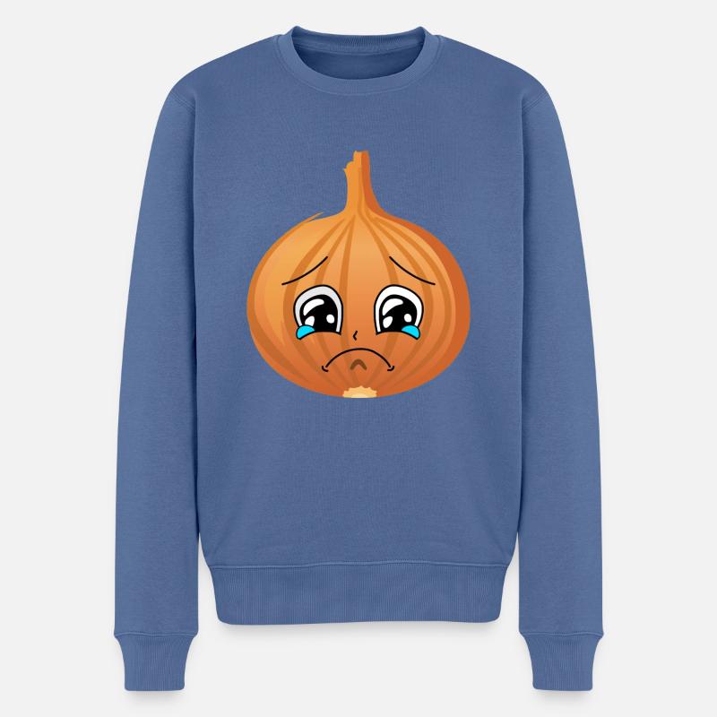 Oignon empathique - Pull Premium bio Homme - bleu pigeon