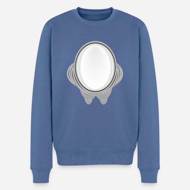 NOTE - Pull Premium bio Homme - bleu pigeon