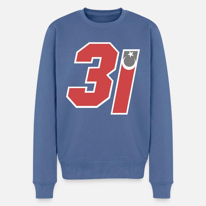 Hatay - Pull Premium bio Homme - bleu pigeon
