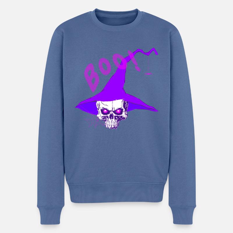 Hou! - Pull Premium bio Homme - bleu pigeon