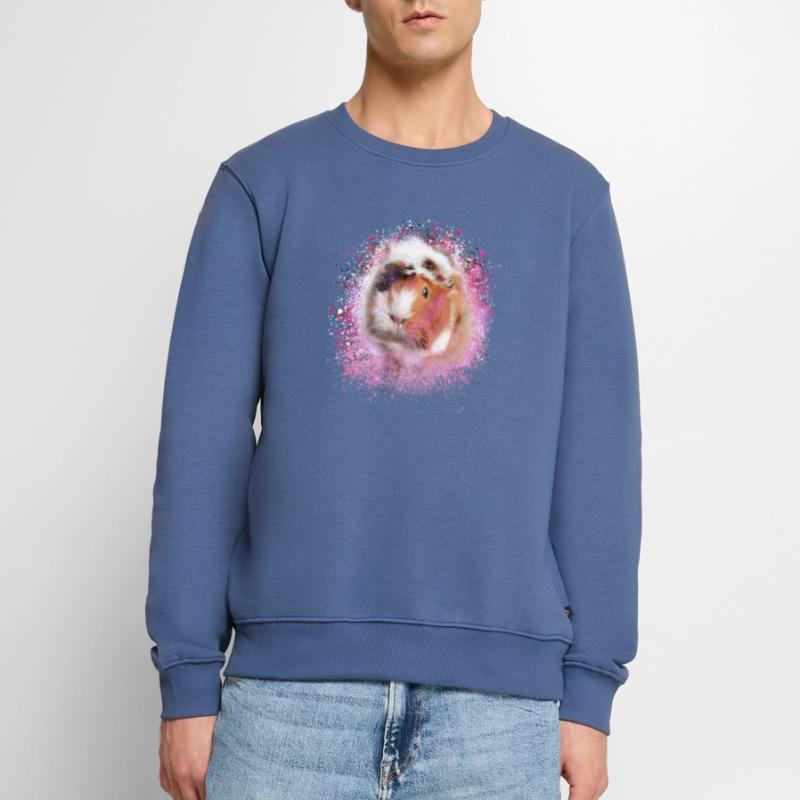 cochons d’Inde, graffitis, cochons d’Inde rosette Pull Premium bio Homme