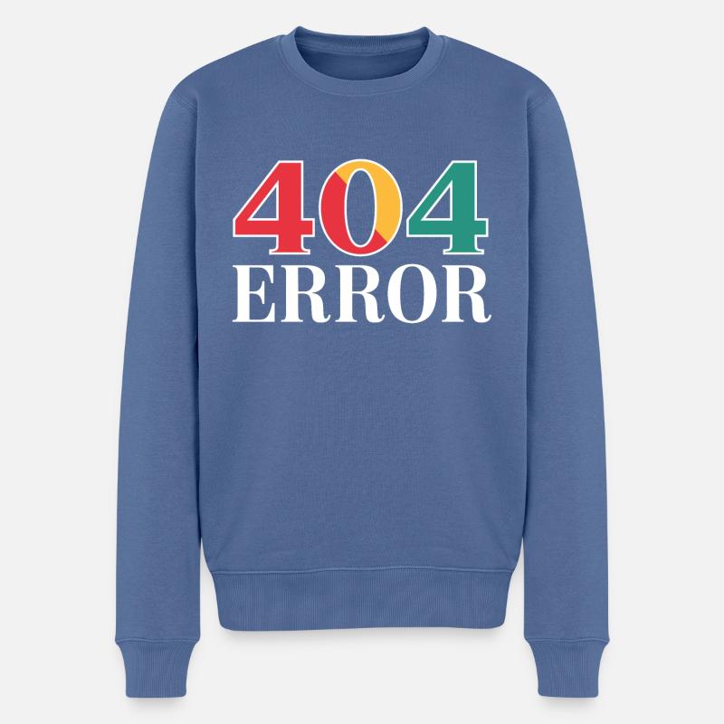 404 Error - Pull Premium bio Homme - bleu pigeon