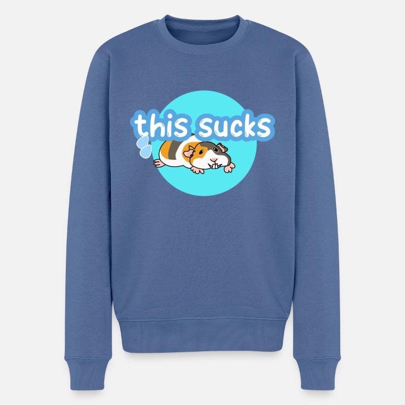 Ça craint - Pull Premium bio Homme - bleu pigeon