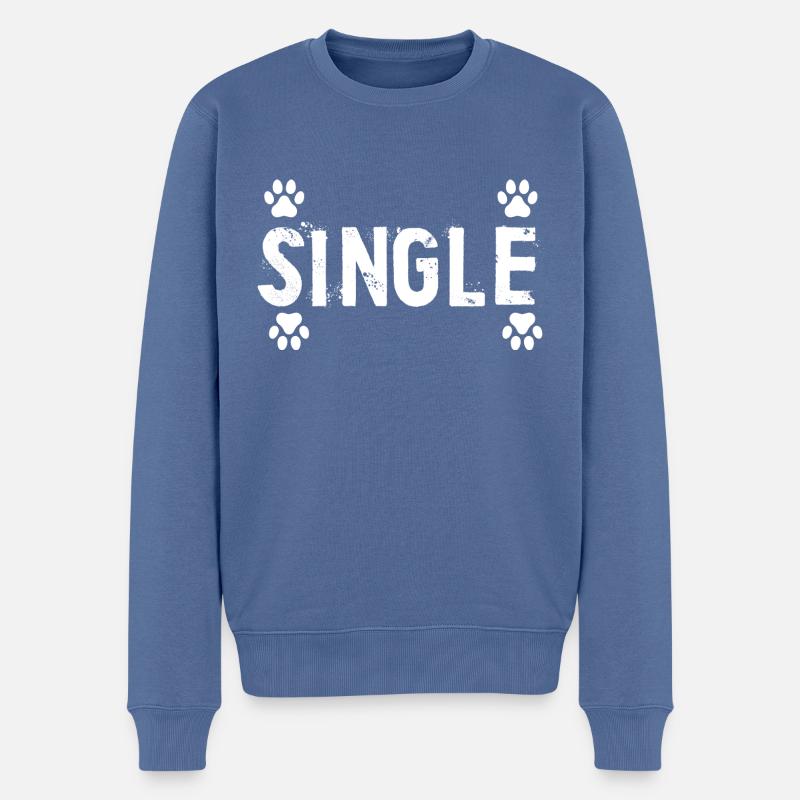 Hund Chien - Pull Premium bio Homme - bleu pigeon