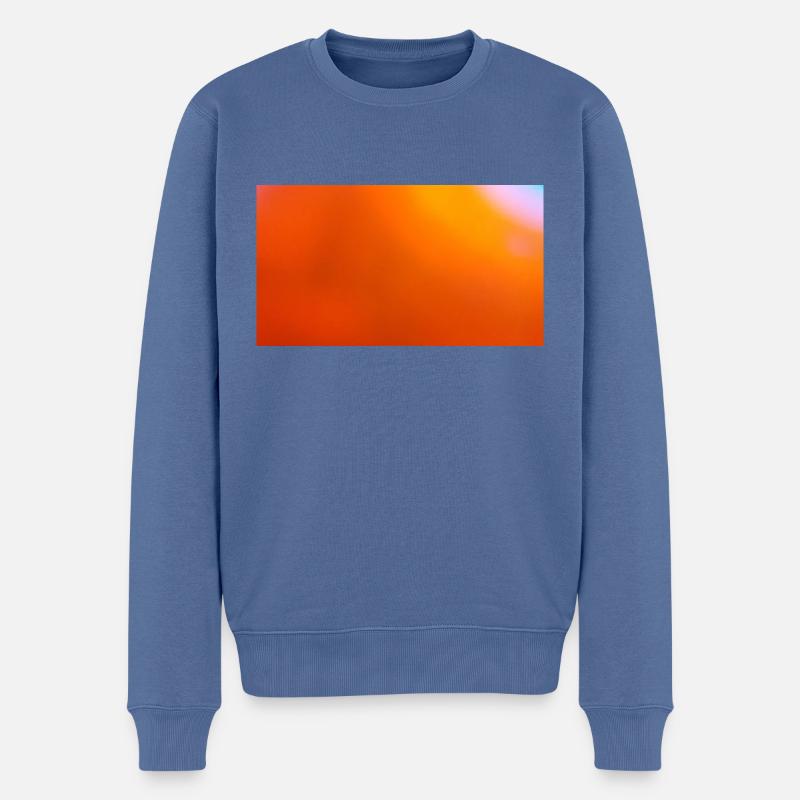 Sunshine 130 - Männer Premium Bio Pullover - Taubenblau