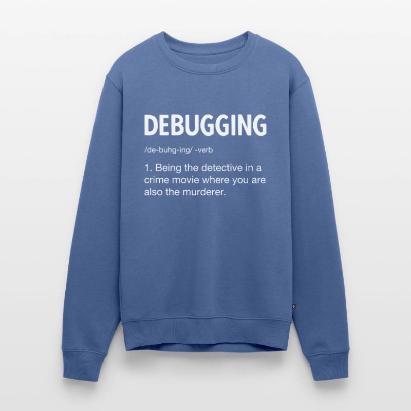 Programmierer Softwareentwickler Coder Sprüche Männer Premium Bio Pullover