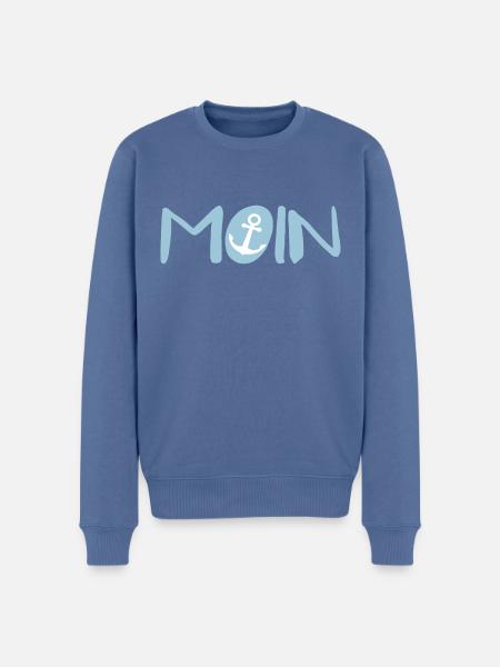 Moin sailor - Men's Premium Organic Jumper - stone blue