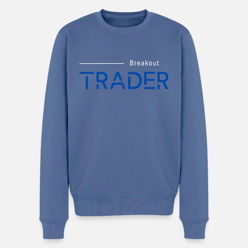 Trading Exchange Breakout Trader - Pull Premium bio Homme - bleu pigeon