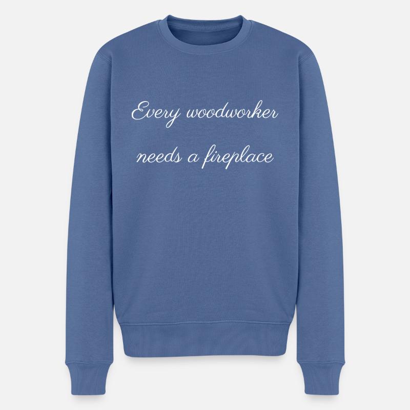 Hearbeat Bday Cadeau d’anniversaire - Pull Premium bio Homme - bleu pigeon
