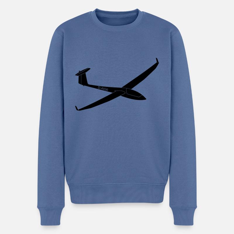 discus cs d4936 2 - Pull Premium bio Homme - bleu pigeon