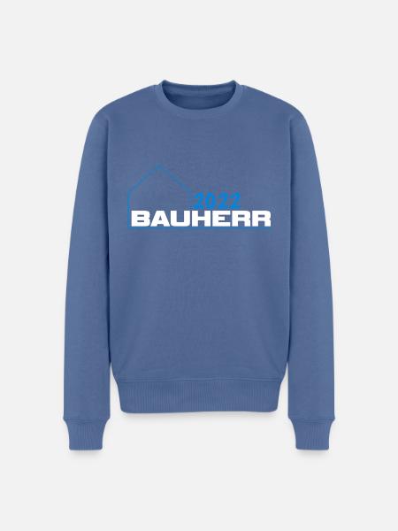 Bauherr 2022 - Männer Premium Bio Pullover - Taubenblau