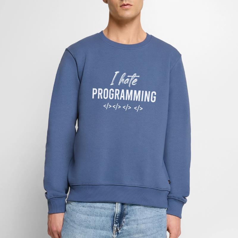 Informatiker Programmer Programming Coding Sprüche Männer Premium Bio Pullover