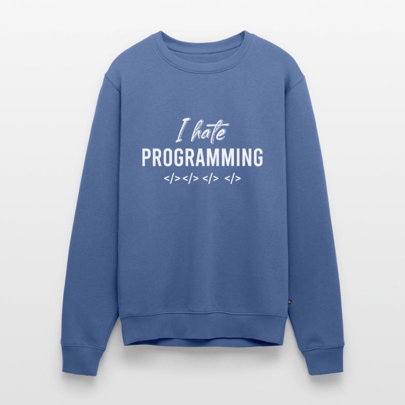 Informatiker Programmer Programming Coding Sprüche Männer Premium Bio Pullover