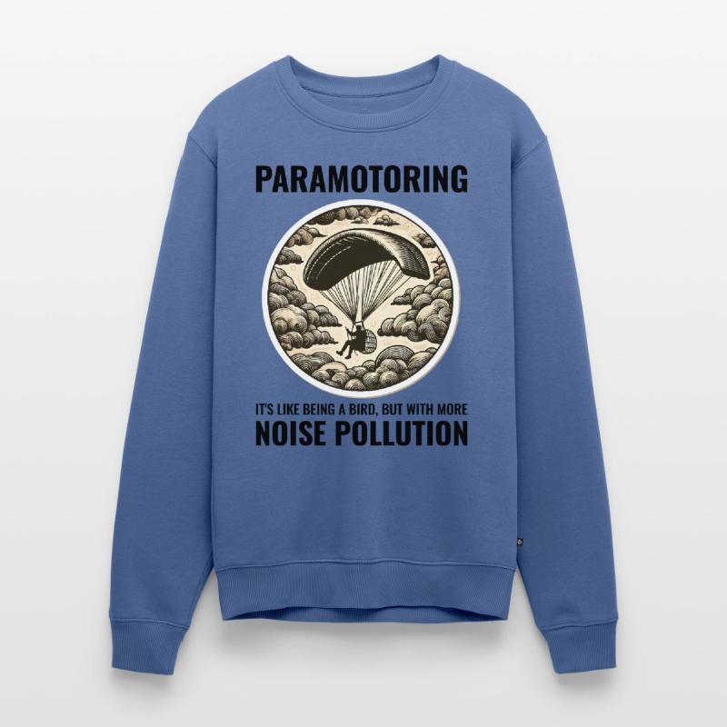 Paramotor Pilot Paramotoring Powered Paraglider Men's Premium Organic Jumper