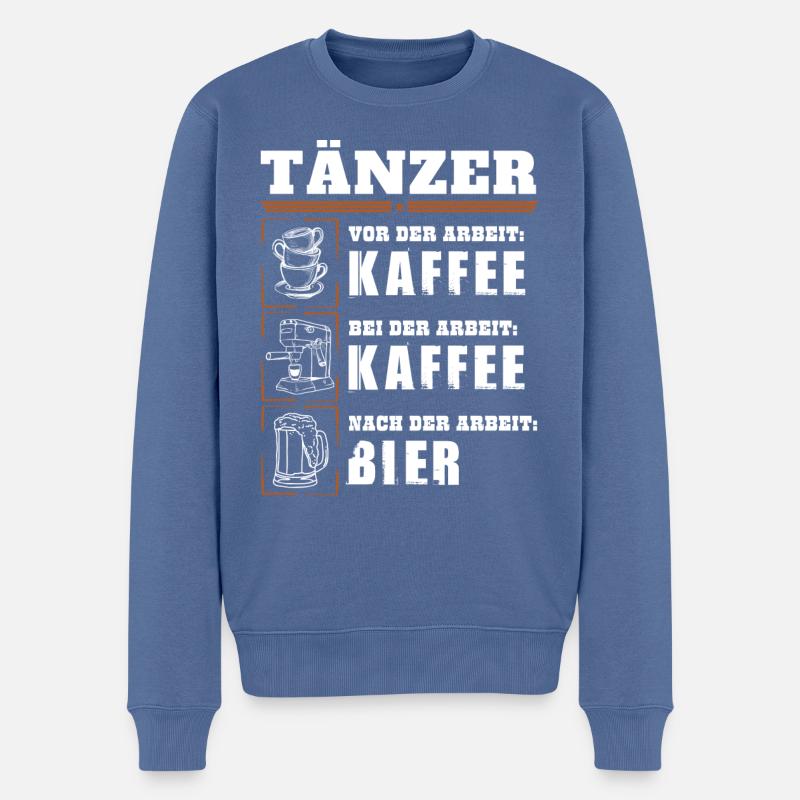 Mon quotidien de danseuse - Pull Premium bio Homme - bleu pigeon