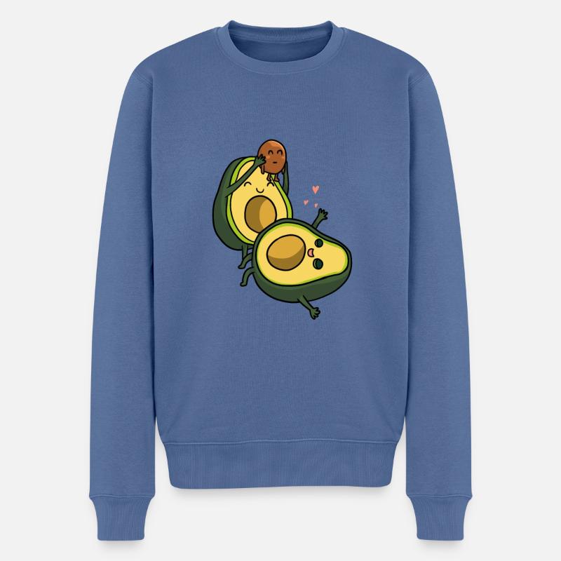 Bébé avocat - Pull Premium bio Homme - bleu pigeon