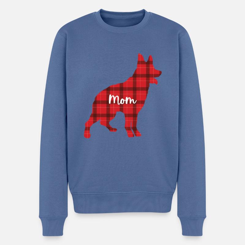 Bouvier australien - Pull Premium bio Homme - bleu pigeon