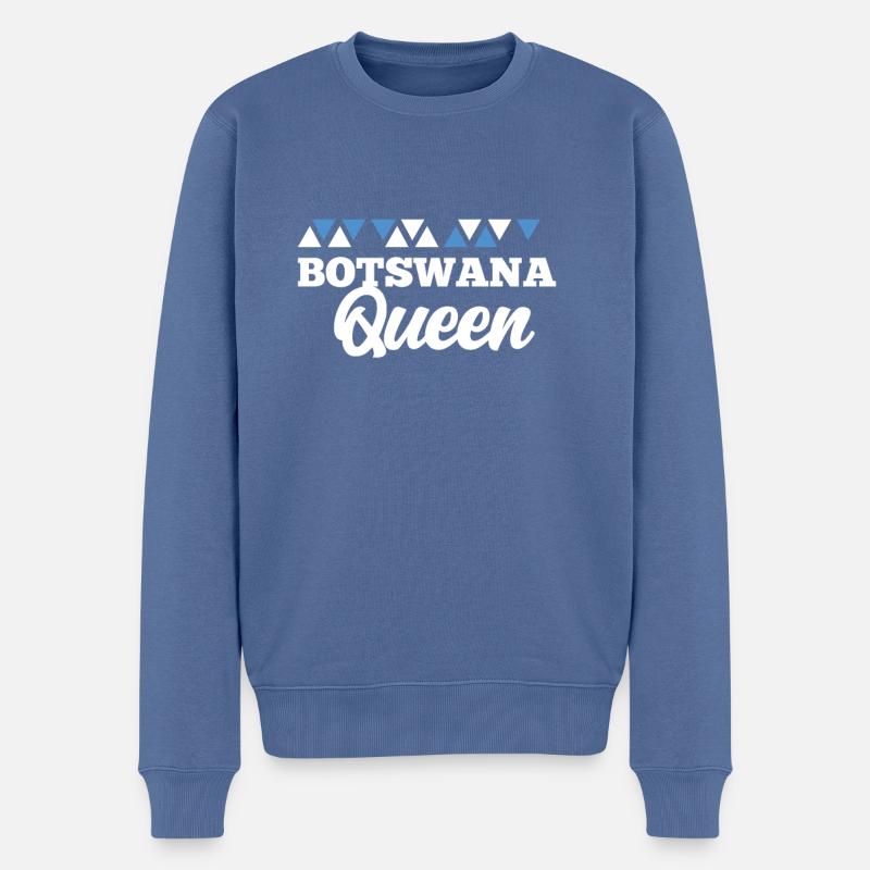 Botswana - Pull Premium bio Homme - bleu pigeon