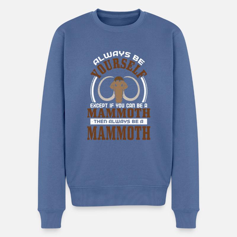 Mammut - Männer Premium Bio Pullover - Taubenblau