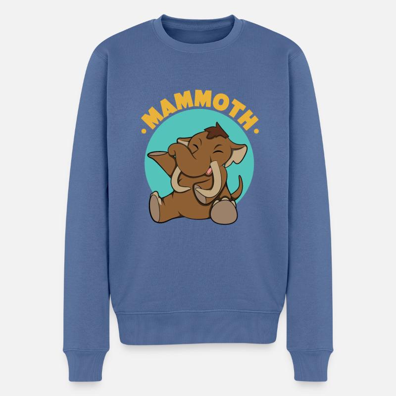 Mammut - Männer Premium Bio Pullover - Taubenblau