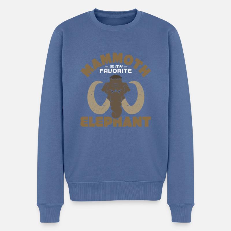Mammut - Männer Premium Bio Pullover - Taubenblau