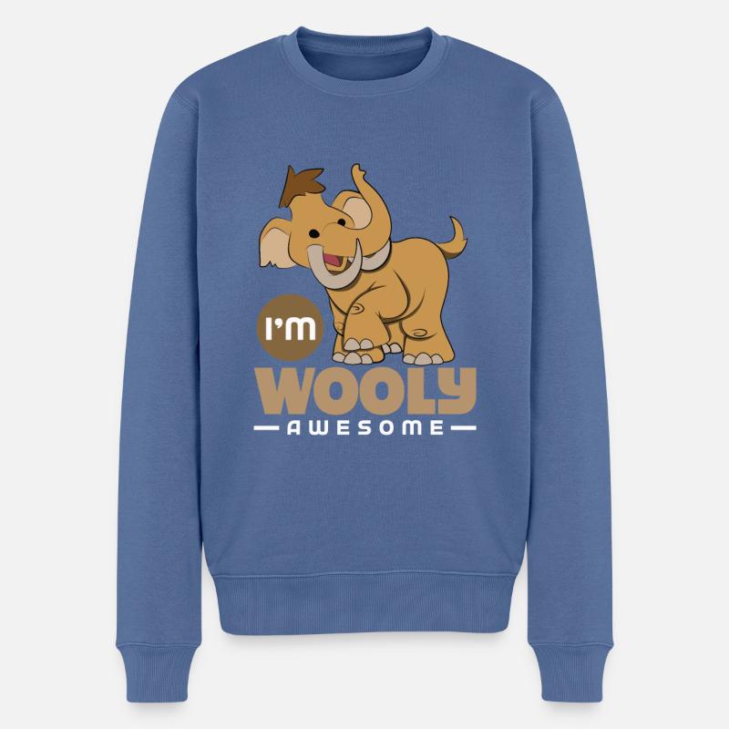 Mammut - Männer Premium Bio Pullover - Taubenblau