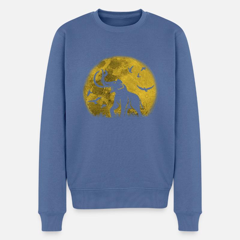 Mammut - Männer Premium Bio Pullover - Taubenblau