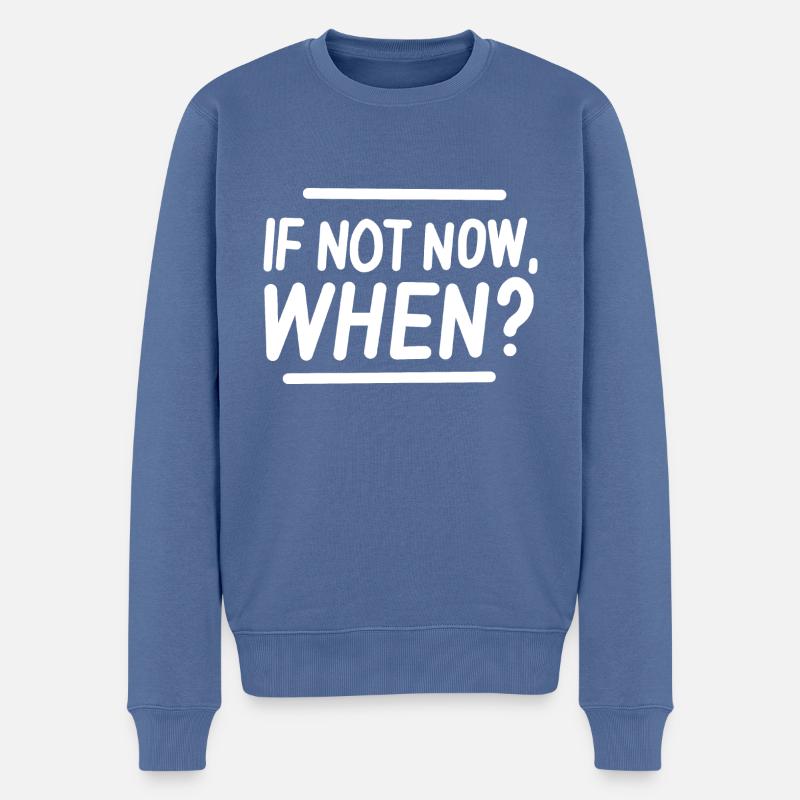 Motivation Force Force - Pull Premium bio Homme - bleu pigeon