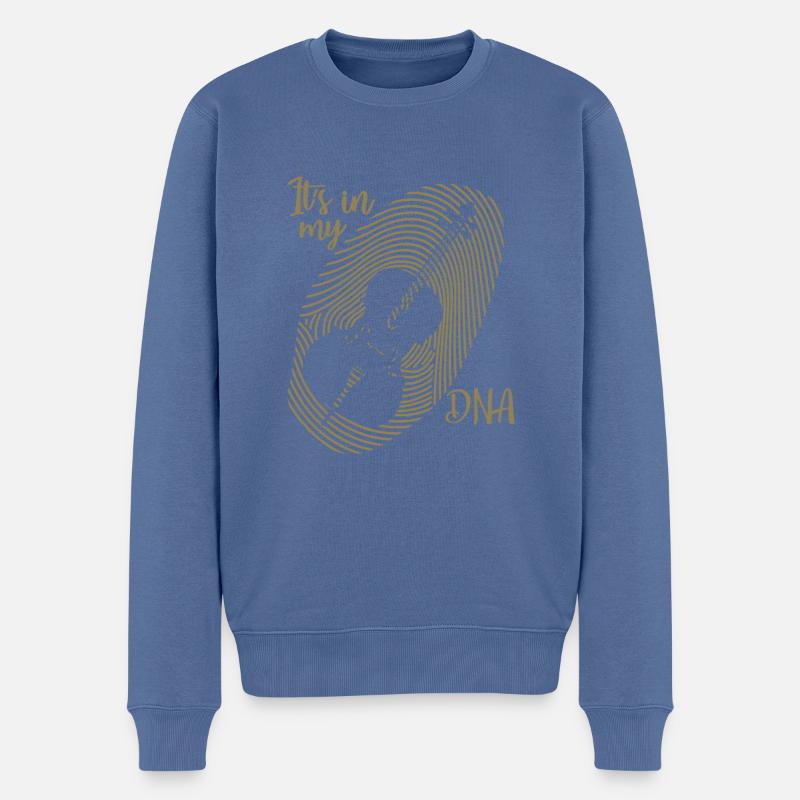Violoncelle Violoncelle Joueur KLassische Musik - Pull Premium bio Homme - bleu pigeon