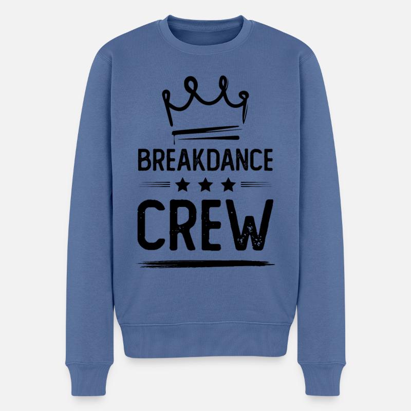 Équipe de breakdance - Pull Premium bio Homme - bleu pigeon