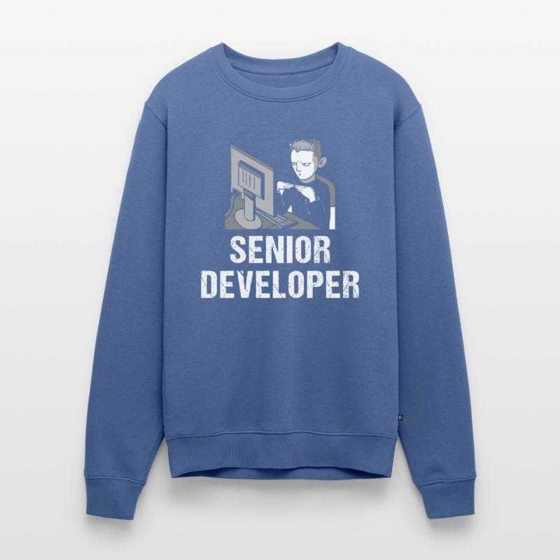Programmierer Programmierung Informatik Computer Männer Premium Bio Pullover